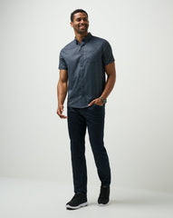 Black Travis Mathew Techwoven Country Mile Button-Up