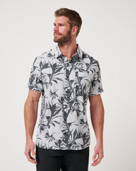 Micro Chip Travis Mathew Light Map Button-Up