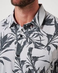 Micro Chip Travis Mathew Light Map Button-Up