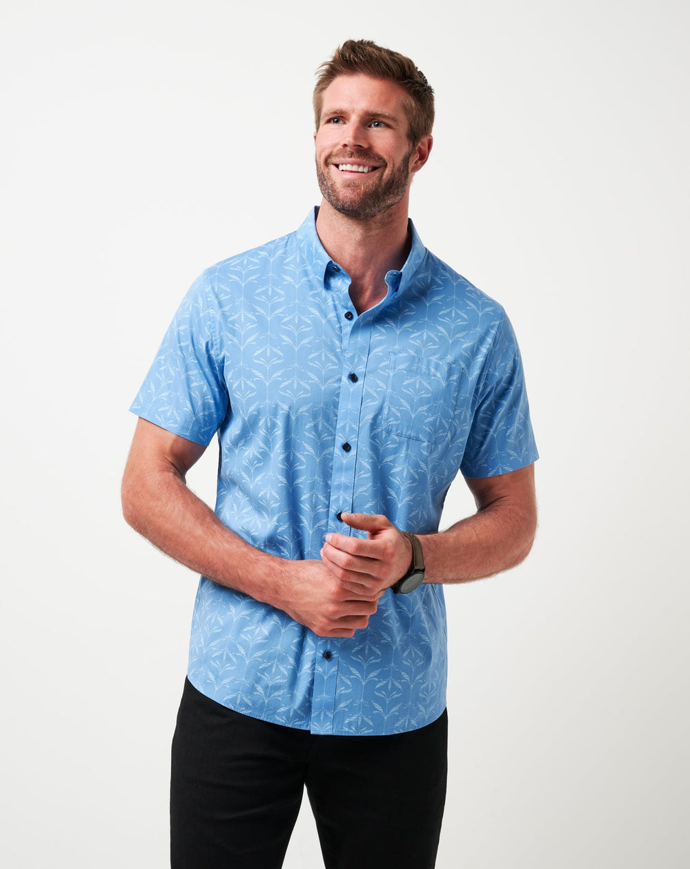 Pacific Coast Travis Mathew Canopy Breeze Button-Up