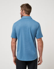 Copen Blue Travis Mathew The Heater Button-Up