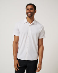 White Travis Mathew The Heater Button-Up