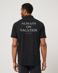 Black Travis Mathew Poolside Pitcher Button-Up