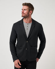 Black Travis Mathew Stretchknit Blazer