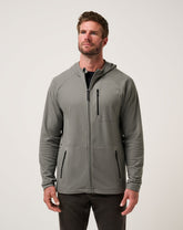 Dark Olive Travis Mathew Quest Polar Full Zip Jacket