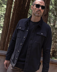 Black Travis Mathew Cloud Denim Cord Jacket