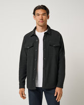 Black Travis Mathew Are We There Yet Shirt Jacket