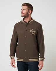 Chocolate Brown Travis Mathew Touch Down Jacket