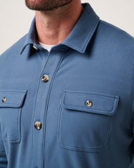 Bering Sea Travis Mathew Peak Fleece Shirt Jacket