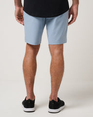 Heather Ash Blue Travis Mathew Beck 2.0 Short 10In