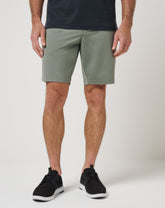 Dark Olive Travis Mathew Tech Knit Short 9In