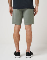 Dark Olive Travis Mathew Tech Knit Short 9In