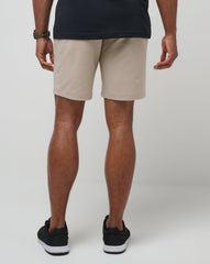 Oxford Tan Travis Mathew Private Pier Short 9In