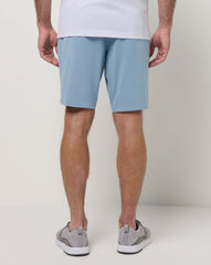 Ash Blue Travis Mathew Tech Knit Short 9In
