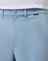 Ash Blue Travis Mathew Tech Knit Short 9In