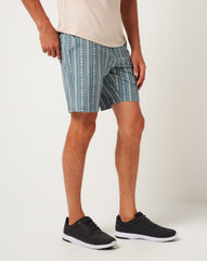 Captains Blue Travis Mathew Tech Chino Print Short 8In