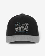 Black Travis Mathew Beerly Beloved 2.0 Snapback Hat