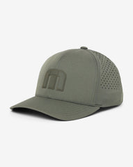 Dark Olive Travis Mathew Bahamas Tech Snapback Hat