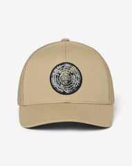 Weathered Teak Travis Mathew The Patch Floral Snapback Hat