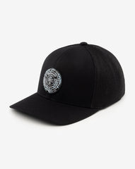 Black Travis Mathew The Patch Floral Snapback Hat