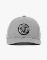 Heather Grey Travis Mathew The Patch Floral Snapback Hat