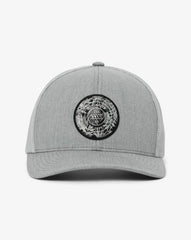 Heather Grey Travis Mathew The Patch Floral Snapback Hat