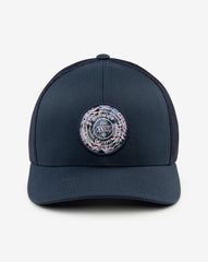 Blue Nights Travis Mathew The Patch Floral Snapback Hat