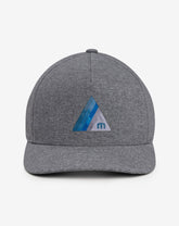 Heather Quiet Shade Travis Mathew The Heater Snapback Hat