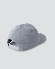 Heather Grey Travis Mathew Side Cut Snapback Hat