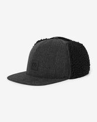 Heather Black Travis Mathew Snowdrift Snapback Hat