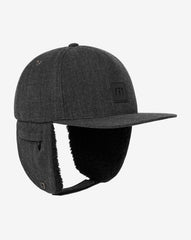 Heather Black Travis Mathew Snowdrift Snapback Hat