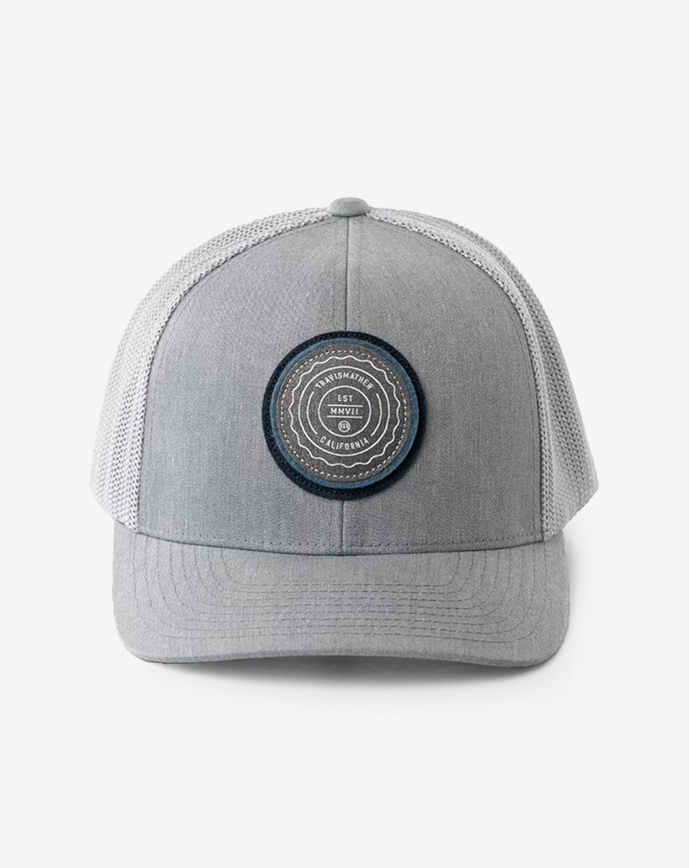Heather Grey Travis Mathew The Patch Snapback Hat