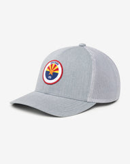 Heather Grey Travis Mathew Prickly Pear Snapback Hat