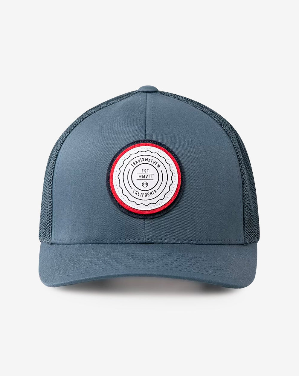 Dark Blue Travis Mathew The Patch Snapback Hat
