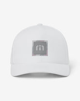White Travis Mathew Airfoil 2.0 Snapback Hat