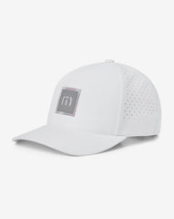 White Travis Mathew Airfoil 2.0 Snapback Hat