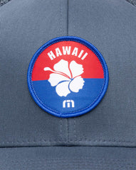 Dark Blue Travis Mathew Macademia Snapback Hat