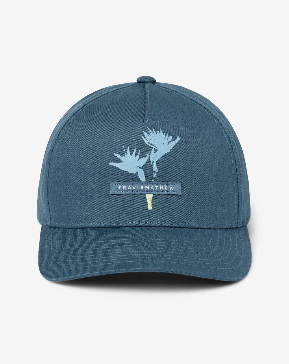 Dark Teal Travis Mathew Change Of Topic Snapback Hat