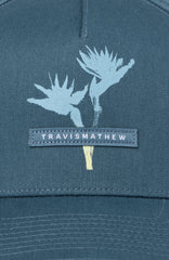 Dark Teal Travis Mathew Change Of Topic Snapback Hat