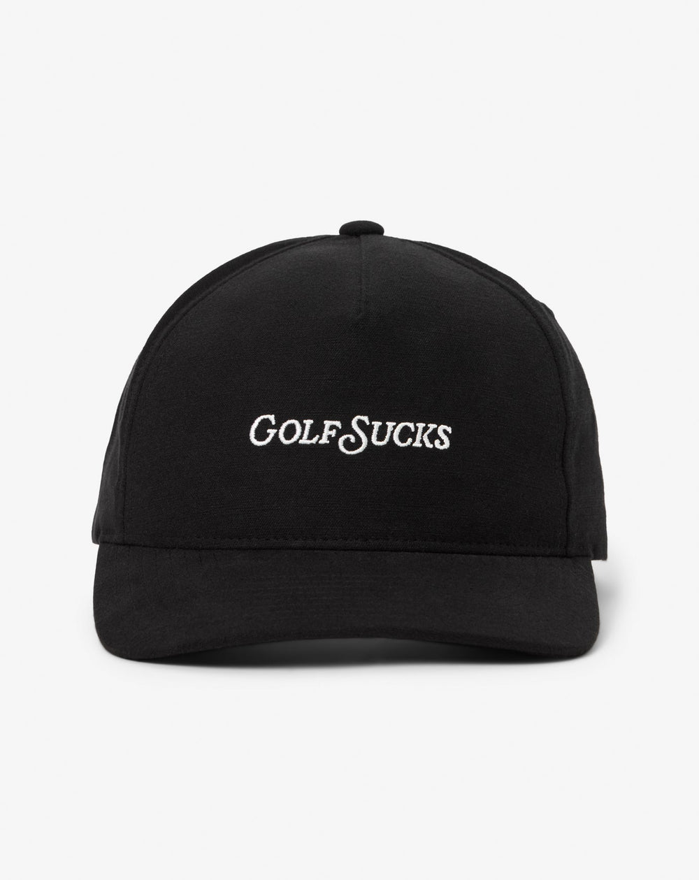 Black Travis Mathew Golf Sucks Snapback Hat