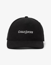 Black Travis Mathew Golf Sucks Snapback Hat