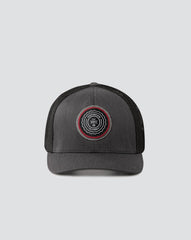 Heather Grey Pinstripe Travis Mathew The Patch Snapback Hat