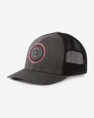 Heather Grey Pinstripe Travis Mathew The Patch Snapback Hat