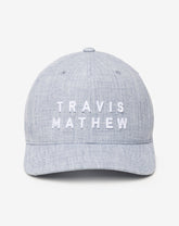 Heather Light Blue Travis Mathew Rockdale Snapback Hat