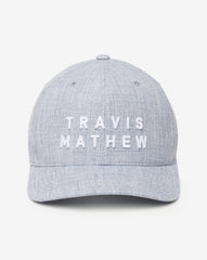 Heather Light Blue Travis Mathew Rockdale Snapback Hat