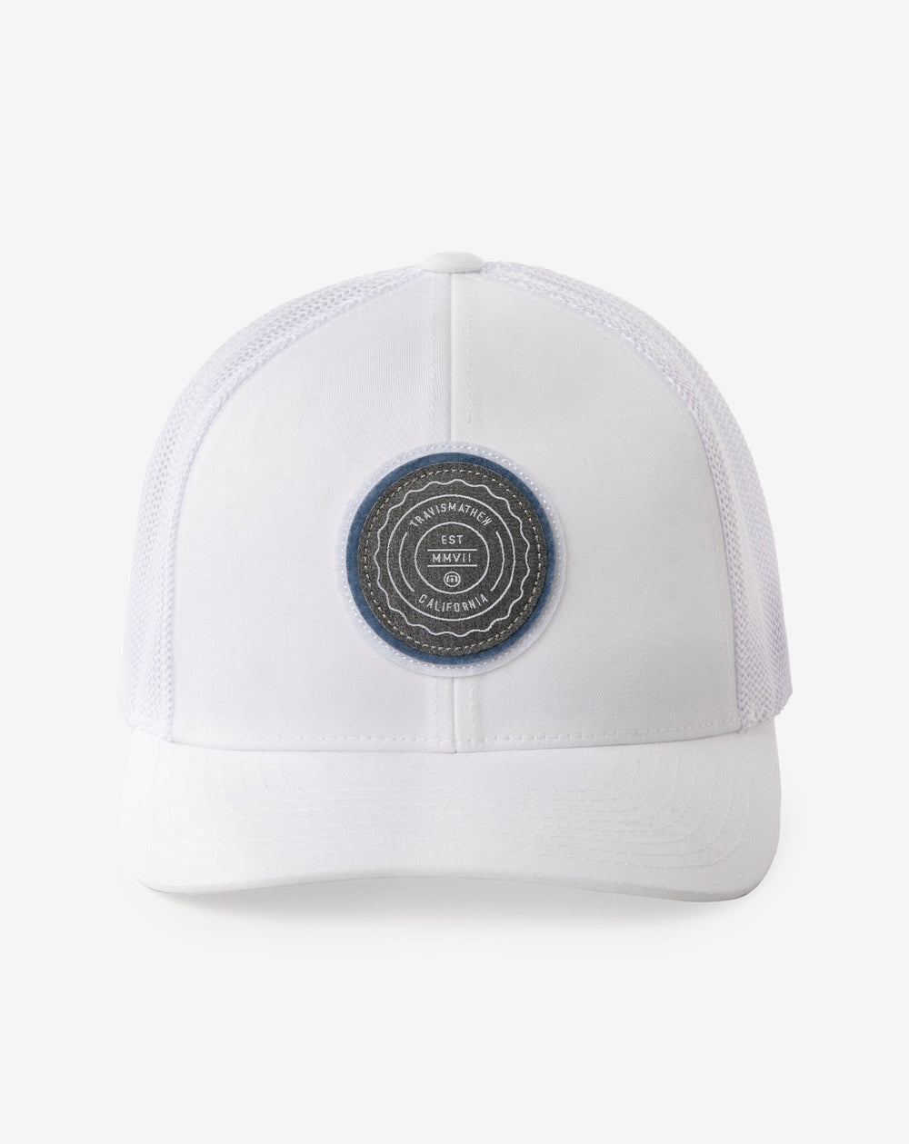 White Travis Mathew The Patch Snapback Hat