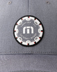 Heather Quiet Shade Travis Mathew Gambler Snapback Hat