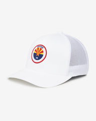 White Travis Mathew Prickly Pear Snapback Hat
