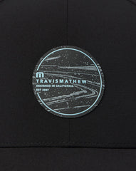 Black Travis Mathew Long Journey Snapback Hat