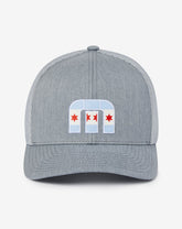Heather Grey Travis Mathew Michigan Ave 2.0 Snapback Hat